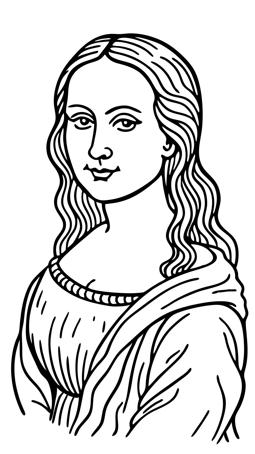 coloring pages famous paintings